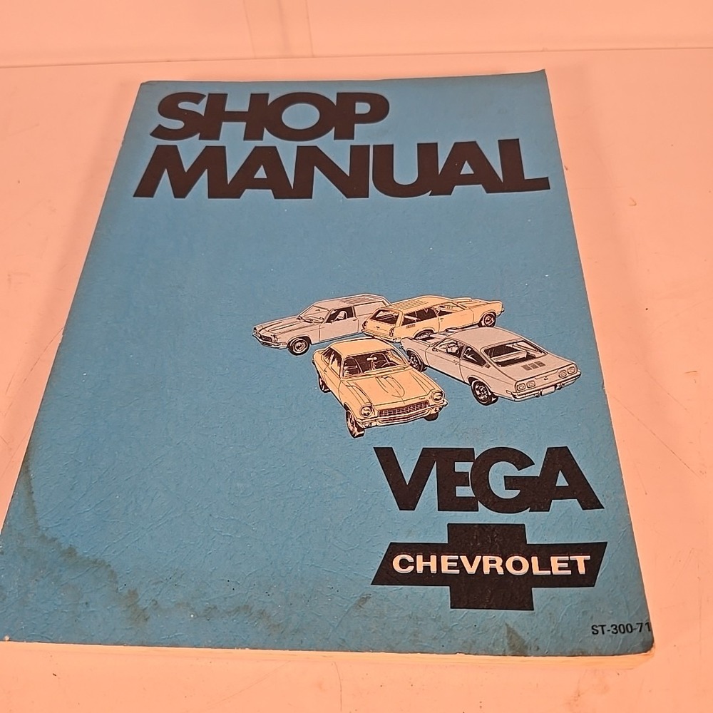 1971 Vega 2300 Shop Manual ST-300-71